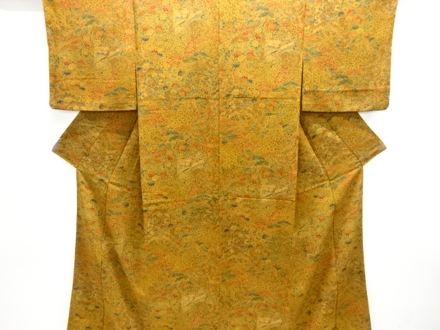 JAPANESE KIMONO / KOMON / CHIRIMEN 
